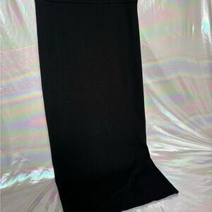 Open Edit Black Knit Maxi Pencil Skirt Small – Nordstrom Smooth Edit, Minimalist